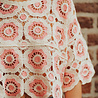 JOSEPHINE blouse crochet rose JOSEPHINE blouse crochet rose