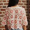 JOSEPHINE blouse crochet rose JOSEPHINE blouse crochet rose