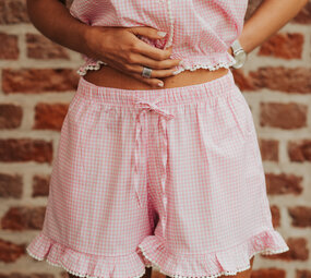 NOA short vichy rose