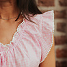 NOA blouse vichy rose