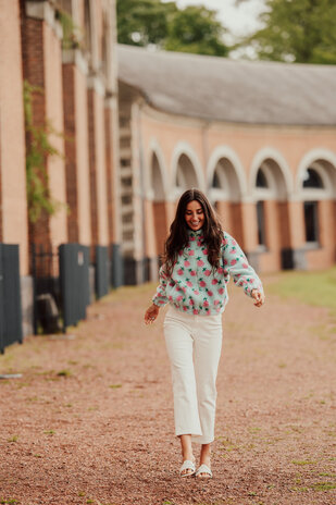 SOLANGE jean blanc SOLANGE jean blanc
