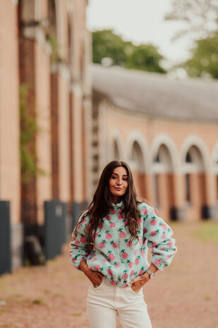 FRAISE veste polaire menthe