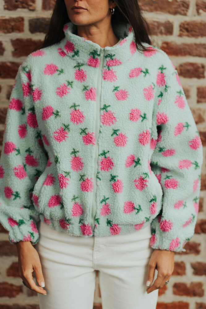 FRAISE veste polaire menthe FRAISE veste polaire menthe