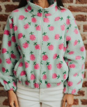 FRAISE veste polaire menthe