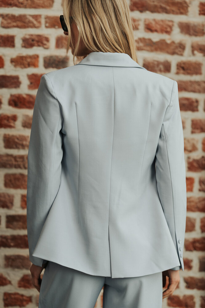 CHANA blazer bleu ciel