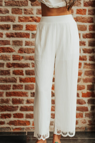 SELIORA pantalon écru SELIORA pantalon écru