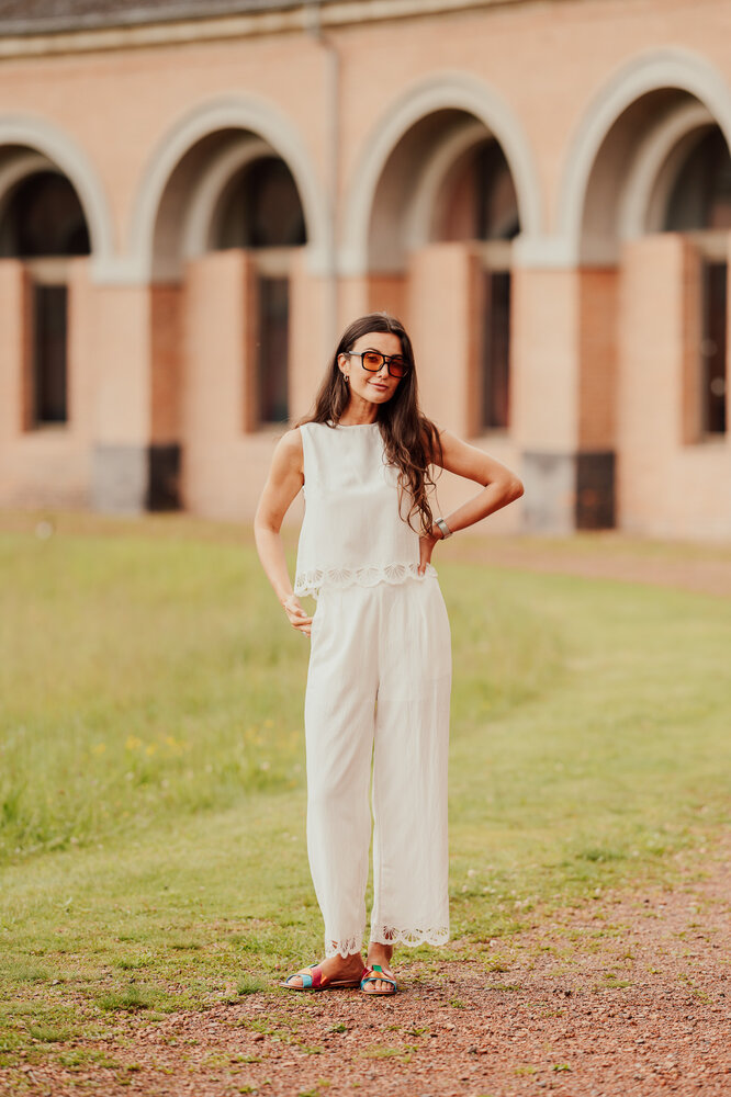 SELIORA pantalon écru SELIORA pantalon écru