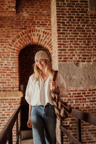 AURELYA blouse blanche