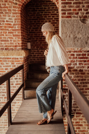 AURELYA blouse blanche