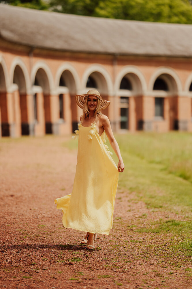LYSÉA robe longue jaune LYSÉA robe longue jaune