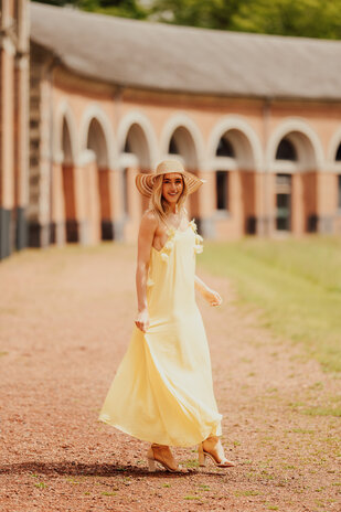 LYSÉA robe longue jaune LYSÉA robe longue jaune