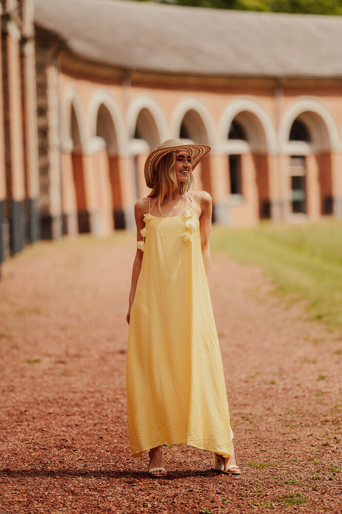 LYSÉA robe longue jaune LYSÉA robe longue jaune