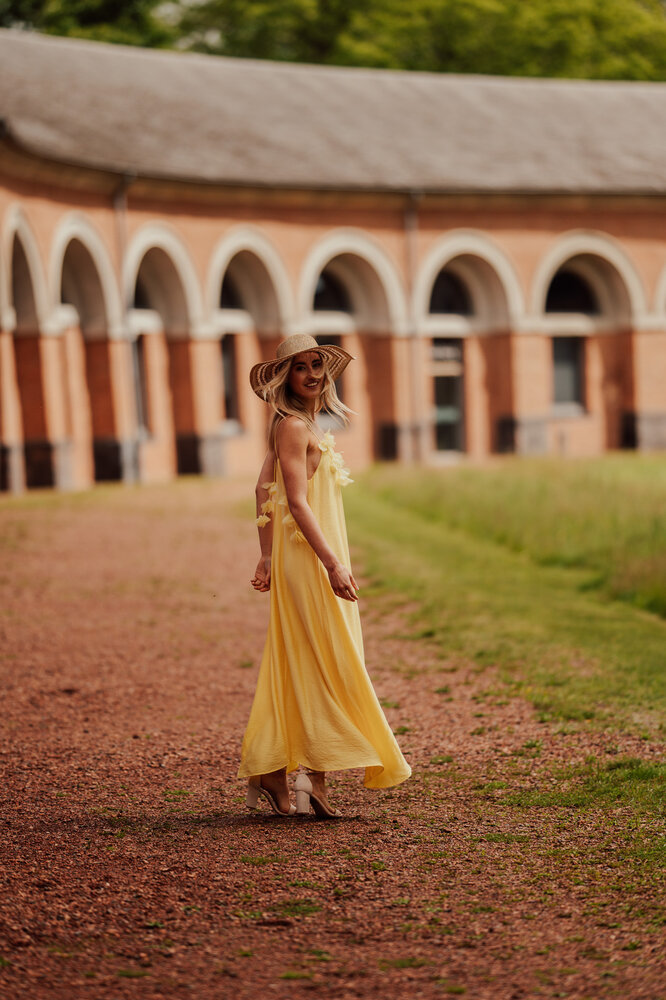 LYSÉA robe longue jaune LYSÉA robe longue jaune