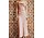 LEANIE robe longue satinée rose