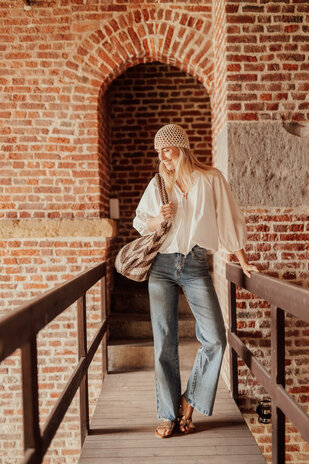 GABRIEL jean wide leg bleu GABRIEL jean wide leg bleu