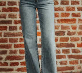 GABRIEL jean wide leg bleu