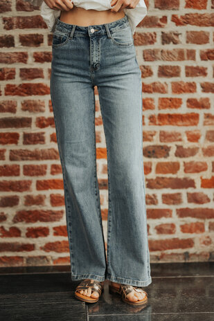 GABRIEL jean wide leg bleu GABRIEL jean wide leg bleu