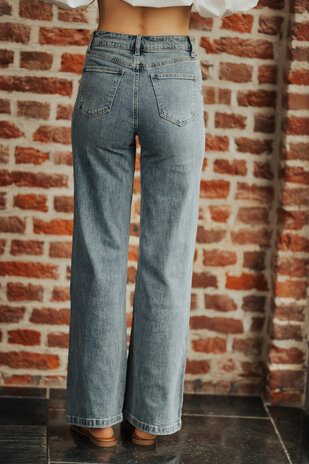 GABRIEL jean wide leg bleu GABRIEL jean wide leg bleu