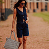 Bermuda en jean brut taille haute VICTUS Bermuda en jean brut taille haute VICTUS