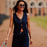 Gilet en jean sans manches THEONIE Gilet en jean sans manches THEONIE
