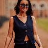 Gilet en jean sans manches THEONIE Gilet en jean sans manches THEONIE