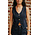 Gilet en jean sans manches THEONIE