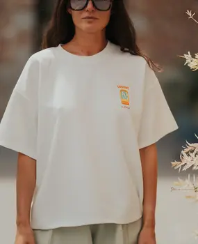 T-shirt blanc SARDINES