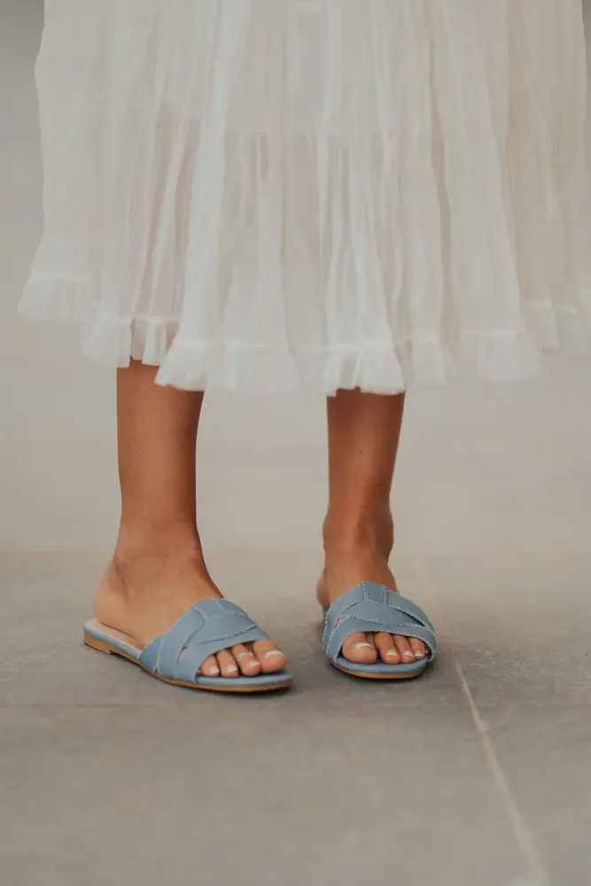 AMELIA sandales bleu jean AMELIA sandales bleu jean
