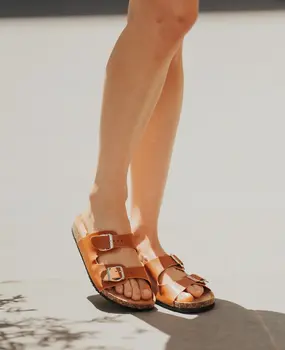 Sandales camel GIANA