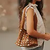 Sac clouté camel ELODIE Sac clouté camel ELODIE