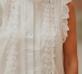 Chemise manches courte blanc RIVIERA