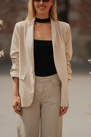 Blazer beige EMILIE