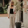 Blazer beige EMILIE