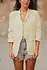 Blazer jaune EMILIE