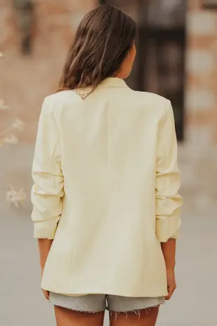 Blazer jaune EMILIE