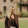 Blazer brun foncé EMILIE