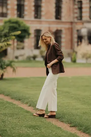 Blazer brun foncé EMILIE