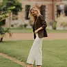 Blazer brun foncé EMILIE