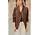 Blazer brun foncé EMILIE