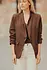 Blazer brun foncé EMILIE