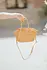 Sac en cuir grainé camel VELORIA