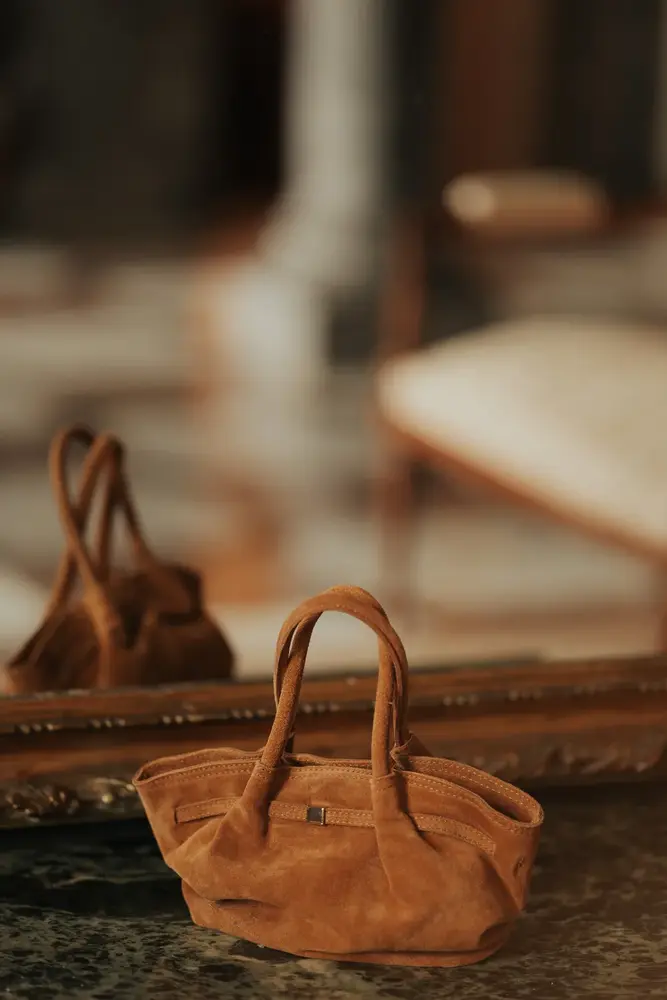 Sac à main camel EMYR