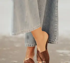 Sandales marron LUNA