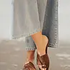 Sandales marron LUNA