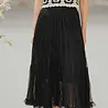 Longue jupe noir ISEA