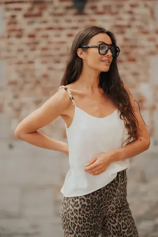 Top débardeur beige DUNE
