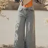 Jean bleu vintage LYDIE Jean bleu vintage LYDIE