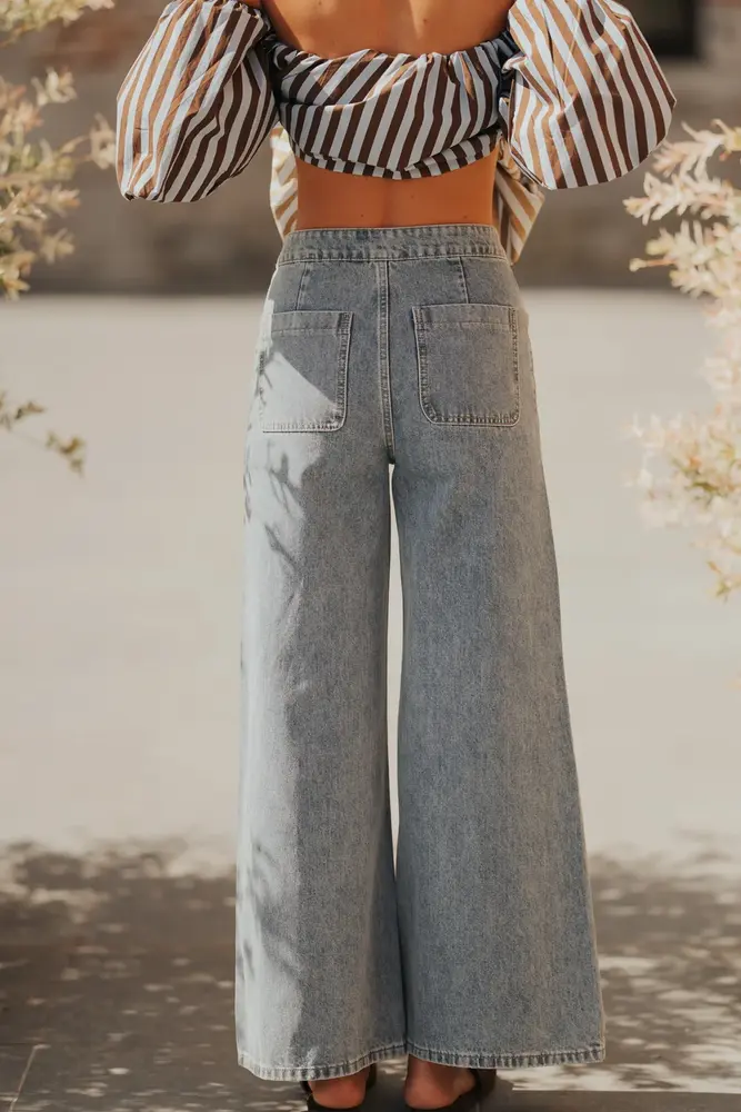 Jean bleu vintage LYDIE Jean bleu vintage LYDIE