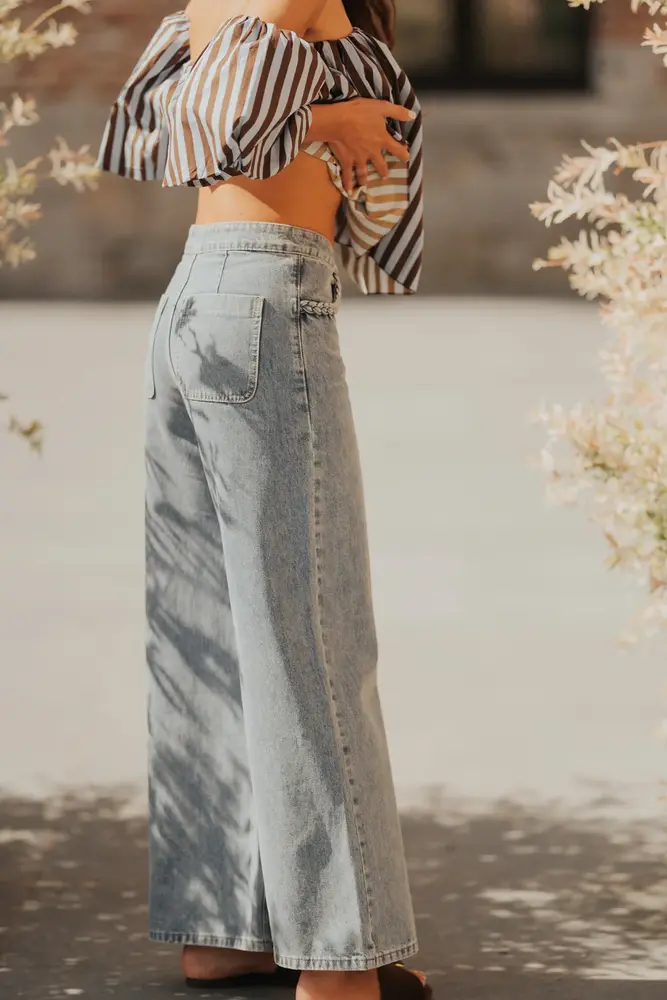 Jean bleu vintage LYDIE Jean bleu vintage LYDIE