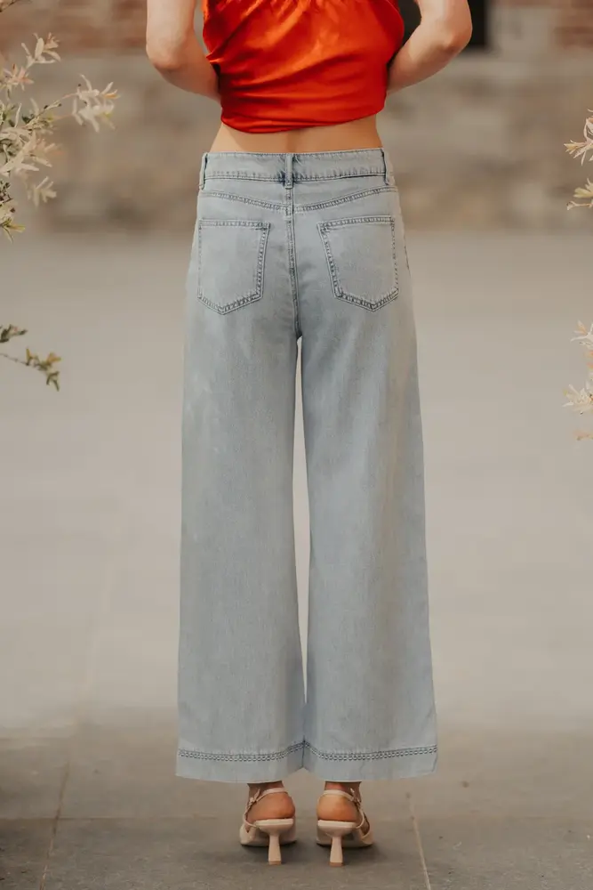 Jean bleu ciel THEA